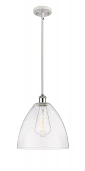 Bristol - 1 Light - 12 inch - White Polished Chrome - Mini Pendant (3442|516-1S-WPC-GBD-124)