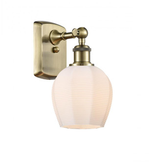 Norfolk - 1 Light - 6 inch - Antique Brass - Sconce (3442|516-1W-AB-G461-6)