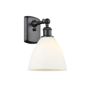 Bristol - 1 Light - 8 inch - Matte Black - Sconce (3442|516-1W-BK-GBD-751)
