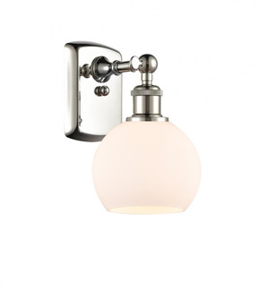 Athens - 1 Light - 6 inch - Polished Nickel - Sconce (3442|516-1W-PN-G121-6)