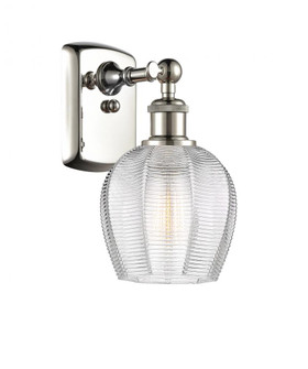 Norfolk - 1 Light - 6 inch - Polished Nickel - Sconce (3442|516-1W-PN-G462-6-LED)