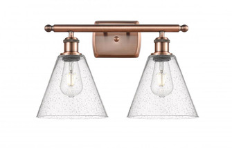 Berkshire - 2 Light - 18 inch - Antique Copper - Bath Vanity Light (3442|516-2W-AC-GBC-84)