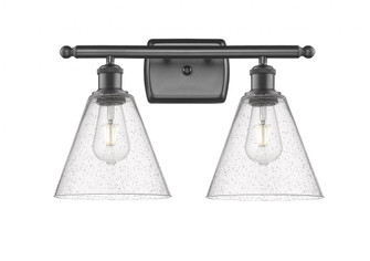 Berkshire - 2 Light - 18 inch - Oil Rubbed Bronze - Bath Vanity Light (3442|516-2W-OB-GBC-84-LED)