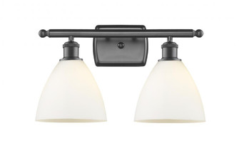 Bristol - 2 Light - 18 inch - Oil Rubbed Bronze - Bath Vanity Light (3442|516-2W-OB-GBD-751-LED)