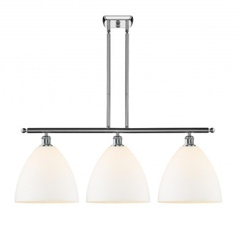 Bristol - 3 Light - 39 inch - Polished Chrome - Stem hung - Island Light (3442|516-3I-PC-GBD-121-LED)
