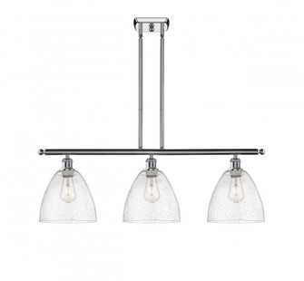 Bristol - 3 Light - 36 inch - Polished Chrome - Stem hung - Island Light (3442|516-3I-PC-GBD-94-LED)