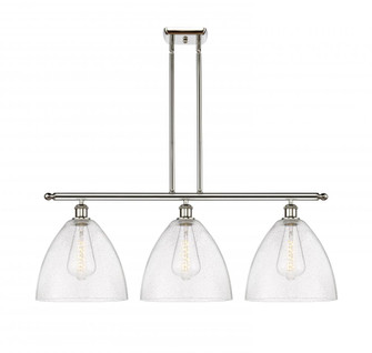 Bristol - 3 Light - 39 inch - Polished Nickel - Stem hung - Island Light (3442|516-3I-PN-GBD-124)
