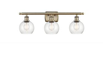Athens - 3 Light - 26 inch - Antique Brass - Bath Vanity Light (3442|516-3W-AB-G124-6-LED)