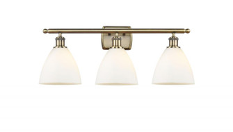 Bristol - 3 Light - 28 inch - Antique Brass - Bath Vanity Light (3442|516-3W-AB-GBD-751)
