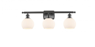 Athens - 3 Light - 26 inch - Oil Rubbed Bronze - Bath Vanity Light (3442|516-3W-OB-G121-6)