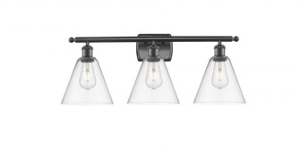 Berkshire - 3 Light - 28 inch - Oil Rubbed Bronze - Bath Vanity Light (3442|516-3W-OB-GBC-82)