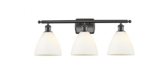 Bristol - 3 Light - 28 inch - Oil Rubbed Bronze - Bath Vanity Light (3442|516-3W-OB-GBD-751-LED)