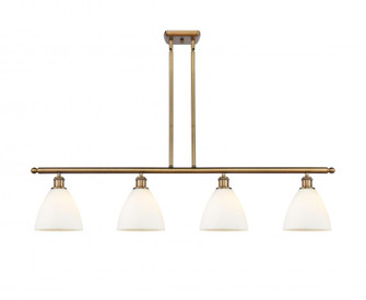 Bristol - 4 Light - 48 inch - Brushed Brass - Stem hung - Island Light (3442|516-4I-BB-GBD-751-LED)