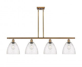 Bristol - 4 Light - 48 inch - Brushed Brass - Stem hung - Island Light (3442|516-4I-BB-GBD-94)