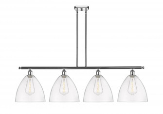 Bristol - 4 Light - 50 inch - Polished Chrome - Cord hung - Island Light (3442|516-4I-PC-GBD-122-LED)