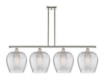 Norfolk - 4 Light - 50 inch - Polished Nickel - Stem hung - Island Light (3442|516-4I-PN-G462-12)
