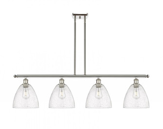 Bristol - 4 Light - 48 inch - Polished Nickel - Stem hung - Island Light (3442|516-4I-PN-GBD-94-LED)