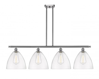 Bristol - 4 Light - 50 inch - Brushed Satin Nickel - Stem hung - Island Light (3442|516-4I-SN-GBD-122-LED)