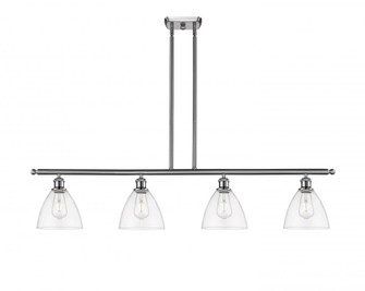Bristol - 4 Light - 48 inch - Brushed Satin Nickel - Stem hung - Island Light (3442|516-4I-SN-GBD-752)