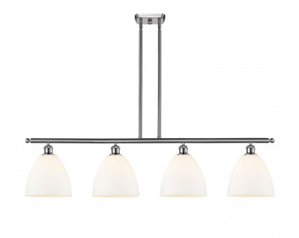 Bristol - 4 Light - 48 inch - Brushed Satin Nickel - Stem hung - Island Light (3442|516-4I-SN-GBD-91)