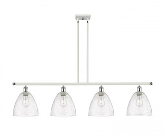 Bristol - 4 Light - 48 inch - White Polished Chrome - Stem hung - Island Light (3442|516-4I-WPC-GBD-94-LED)