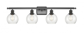 Athens - 4 Light - 36 inch - Oil Rubbed Bronze - Bath Vanity Light (3442|516-4W-OB-G124-6)