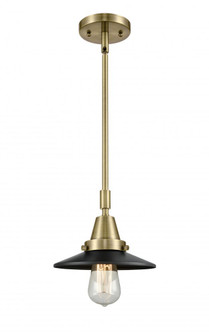 Railroad - 1 Light - 8 inch - Antique Brass - Mini Pendant (3442|447-1S-AB-M6)