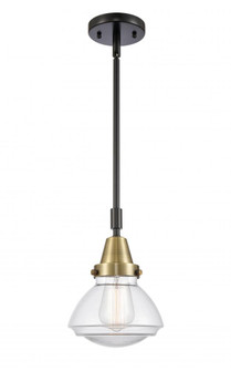 Olean - 1 Light - 7 inch - Black Antique Brass - Mini Pendant (3442|447-1S-BAB-G322)