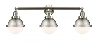 Hampden - 3 Light - 34 inch - Brushed Satin Nickel - Bath Vanity Light (3442|205-SN-HFS-61-SN-LED)