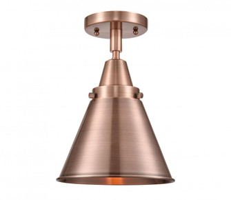 Appalachian - 1 Light - 8 inch - Antique Copper - Semi-Flush Mount (3442|447-1C-AC-M13-AC)