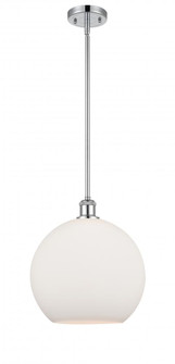 Athens - 1 Light - 12 inch - Polished Chrome - Mini Pendant (3442|516-1S-PC-G121-12)