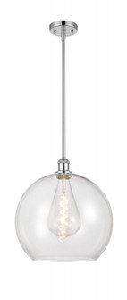 Athens - 1 Light - 14 inch - Polished Chrome - Pendant (3442|516-1S-PC-G122-14-LED)
