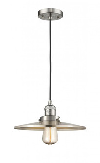 Appalachian - 1 Light - 12 inch - Brushed Satin Nickel - Cord hung - Mini Pendant (3442|201C-SN-MFR-SN-12)