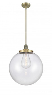 Beacon - 1 Light - 16 inch - Antique Brass - Stem Hung - Pendant (3442|201S-AB-G202-16)