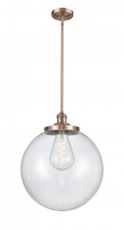 Beacon - 1 Light - 16 inch - Antique Copper - Stem Hung - Pendant (3442|201S-AC-G202-16)