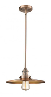 Appalachian - 1 Light - 12 inch - Antique Copper - Stem Hung - Mini Pendant (3442|201S-AC-MFR-AC-12)