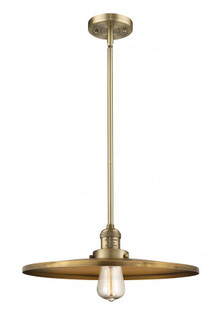 Appalachian - 1 Light - 16 inch - Brushed Brass - Stem Hung - Mini Pendant (3442|201S-BB-MFR-BB-16)