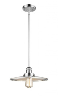 Appalachian - 1 Light - 12 inch - Polished Chrome - Stem Hung - Mini Pendant (3442|201S-PC-MFR-PC-12-LED)