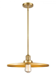 Appalachian - 1 Light - 16 inch - Satin Gold - Stem Hung - Mini Pendant (3442|201S-SG-MFR-SG-16-LED)
