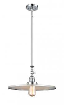 Appalachian - 1 Light - 16 inch - Polished Chrome - Stem Hung - Adjustable Mini Pendant (3442|206-PC-MFR-PC-16-LED)