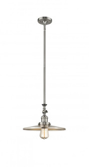 Appalachian - 1 Light - 12 inch - Brushed Satin Nickel - Stem Hung - Adjustable Mini Pendant (3442|206-SN-MFR-SN-12-LED)