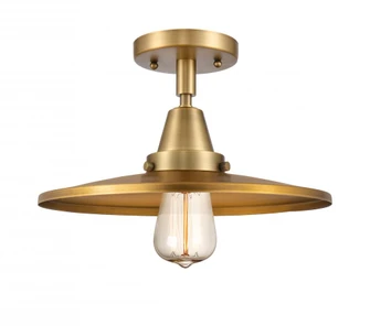 Appalachian - 1 Light - 12 inch - Brushed Brass - Semi-Flush Mount (3442|447-1C-BB-MFR-BB-12)