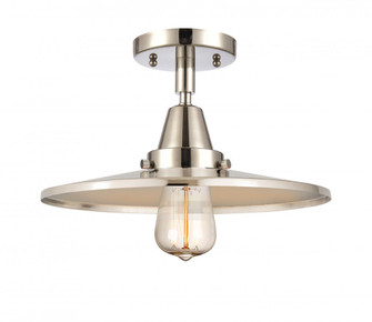Appalachian - 1 Light - 12 inch - Polished Nickel - Semi-Flush Mount (3442|447-1C-PN-MFR-PN-12)