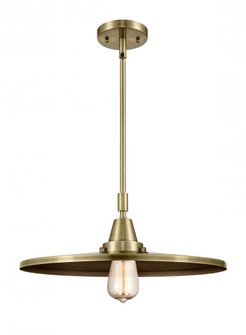 Appalachian - 1 Light - 16 inch - Antique Brass - Mini Pendant (3442|447-1S-AB-MFR-AB-16)