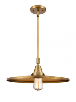 Appalachian - 1 Light - 16 inch - Brushed Brass - Mini Pendant (3442|447-1S-BB-MFR-BB-16)