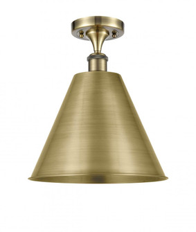 Berkshire - 1 Light - 12 inch - Antique Brass - Semi-Flush Mount (3442|516-1C-AB-MBC-12-AB)