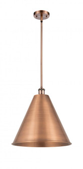 Berkshire - 1 Light - 16 inch - Antique Copper - Pendant (3442|516-1S-AC-MBC-16-AC-LED)