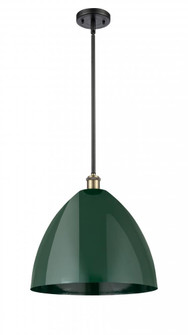 Plymouth - 1 Light - 16 inch - Black Antique Brass - Pendant (3442|516-1S-BAB-MBD-16-GR)