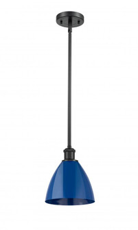 Plymouth - 1 Light - 8 inch - Matte Black - Pendant (3442|516-1S-BK-MBD-75-BL)