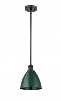 Plymouth - 1 Light - 8 inch - Matte Black - Pendant (3442|516-1S-BK-MBD-75-GR)